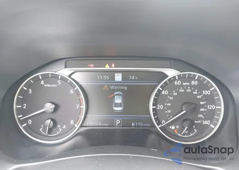 2021 Nissan Altima Platinum Intelligent Awd z USA, uszkodzony, nr VIN 1N4BL4FW5MN418460